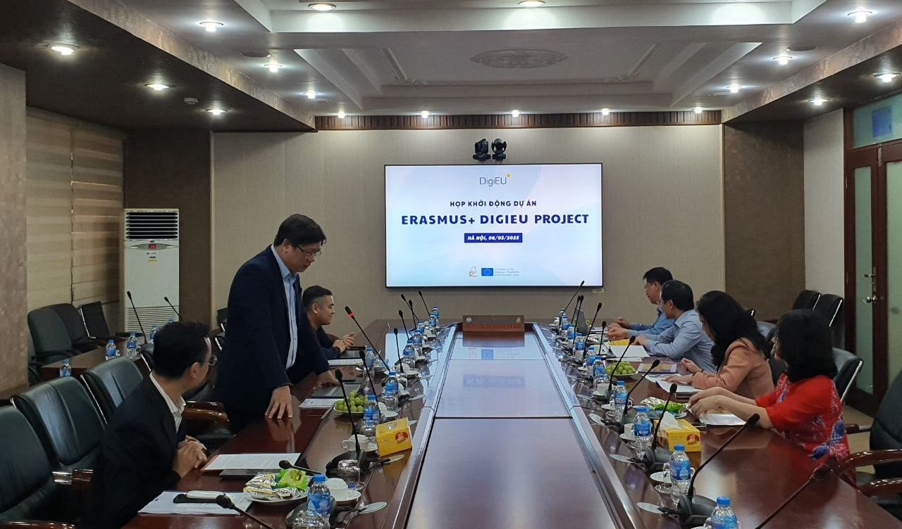 Chương trình khởi động dự án Erasmus+ Digieu project 